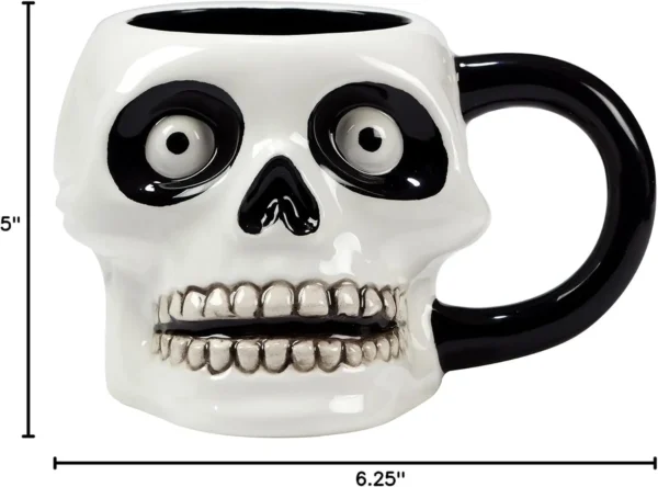 Certified International Scaredy Cat 22 oz 3-D Mugs, Set of 4 Assorted Designs