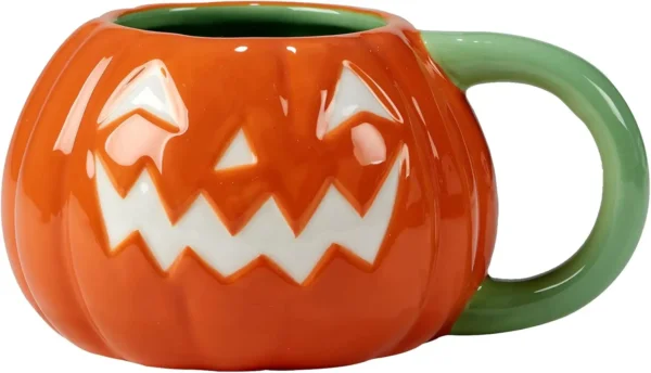 Certified International Scaredy Cat 22 oz 3-D Mugs, Set of 4 Assorted Designs